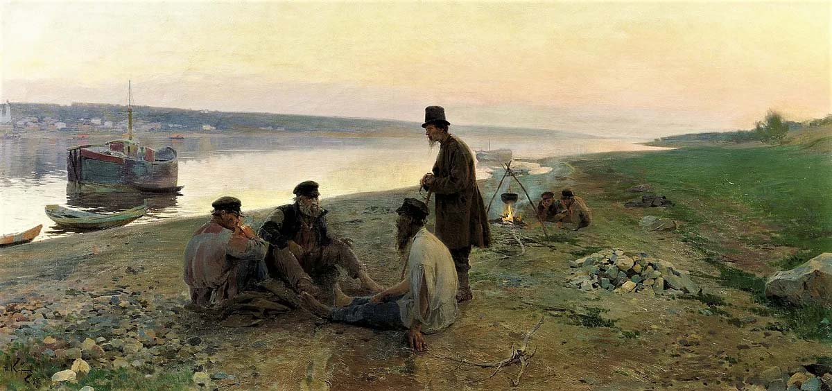 Aleksey Kokorin Burlaki, 1897